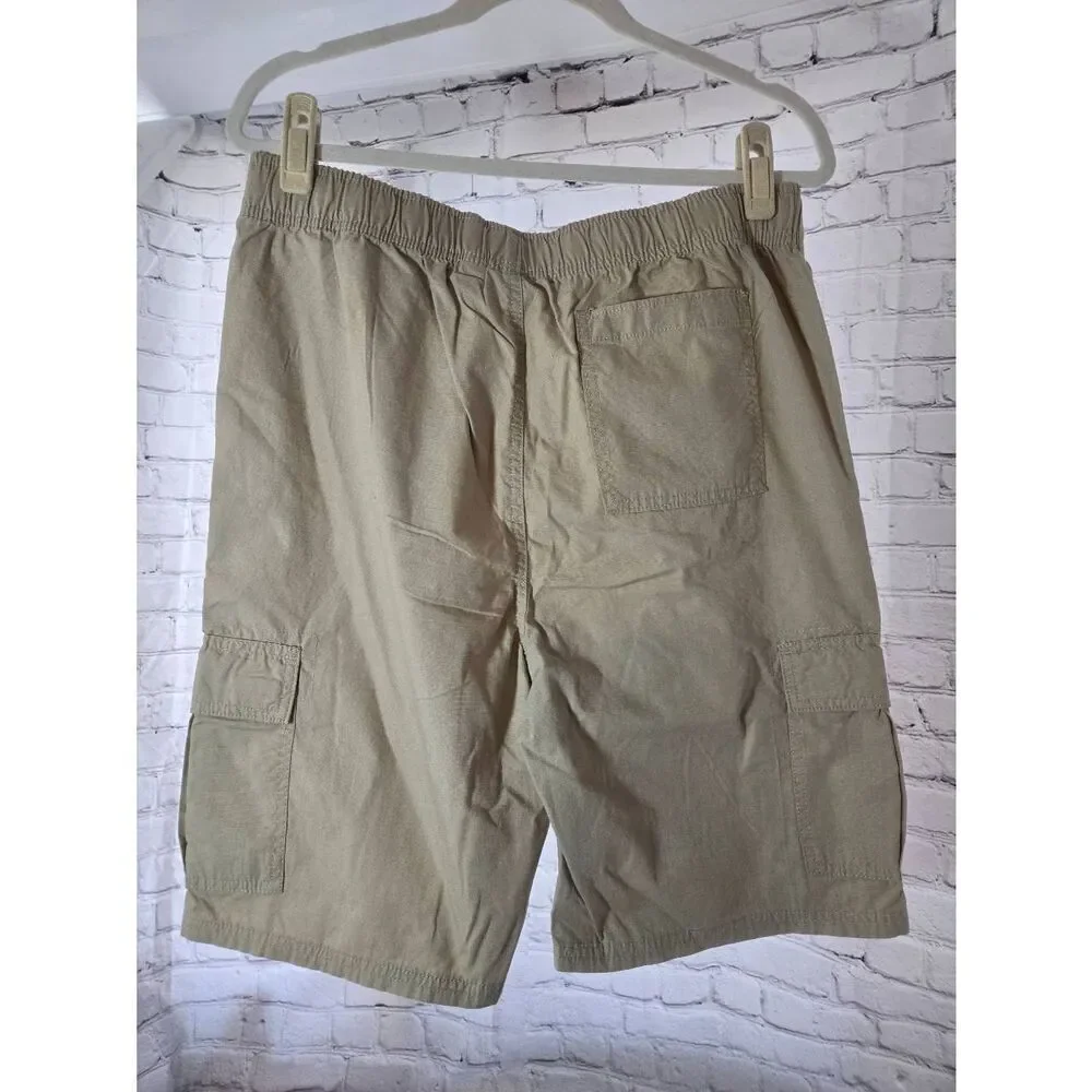 Childrens Place Boys Size 18 Husky Beige Cargo Shorts